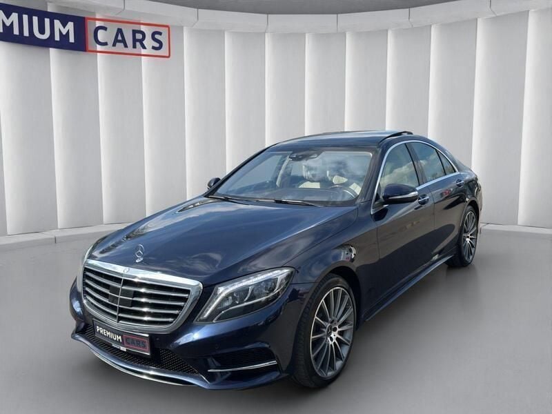 Blau Gebraucht 2014 Mercedes S350 AMG Limousine | 26.990 € (Superpreis) - Bild 1/4