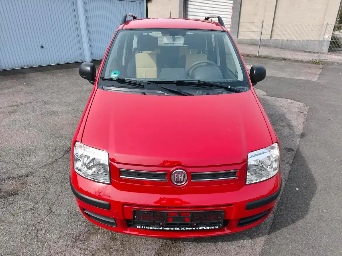 Gebraucht Fiat Panda Dynamic 60 PS (44 kW) 2010 Rot Kleinwagen