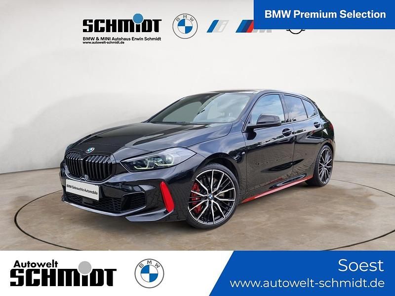 (schwarz) black saphire Gebraucht 2021 BMW 128 Comfort Edition | 28.890 € (Guter Preis) - Bild 1/4