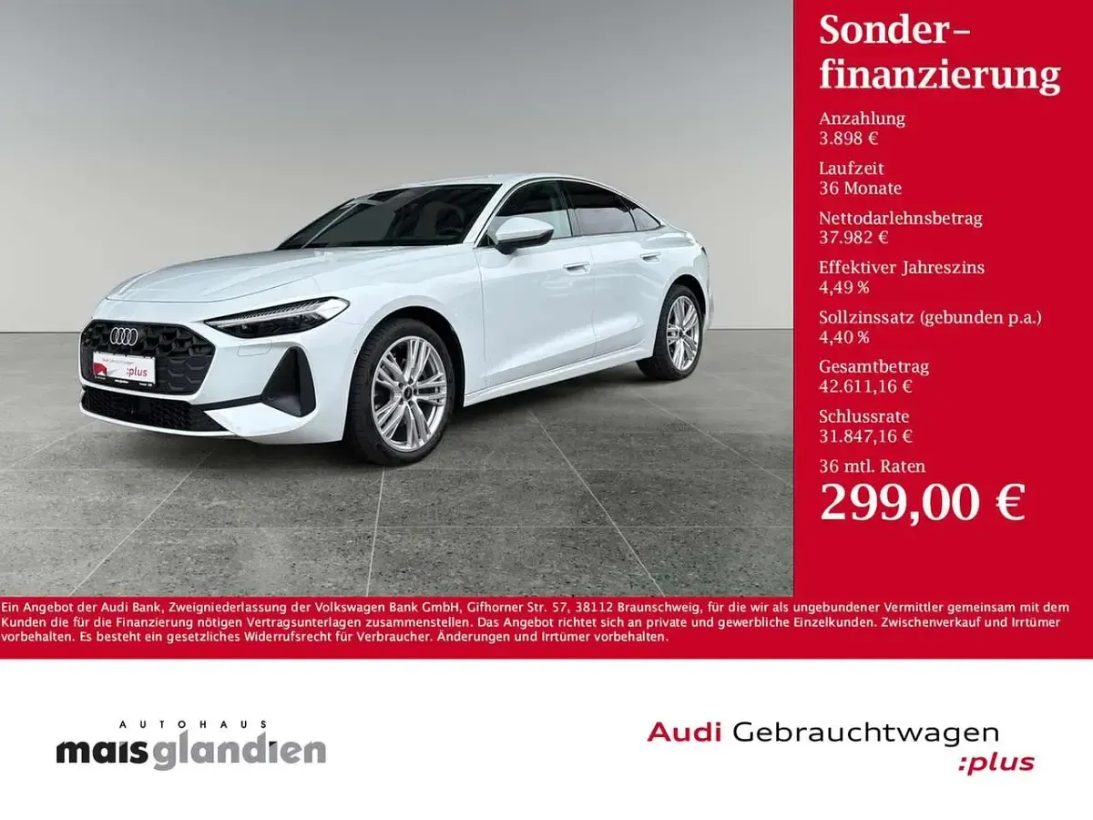 Gebraucht Audi A5 Sport 204 PS (150 kW) 2025 Weiß Limousine