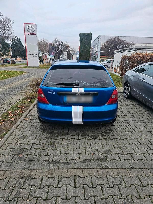 Gebraucht Honda Civic 90 PS (66 kW) 2002 Blau Coupé