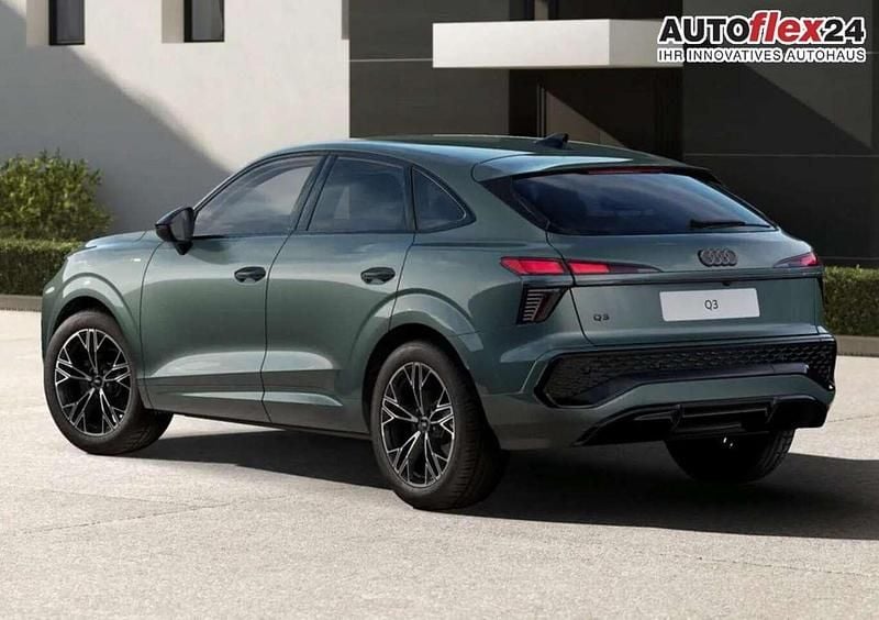 Neu Audi Q3 Sportback S-Line 150 PS (110 kW) 2026 Salbeigrün metallic SUV