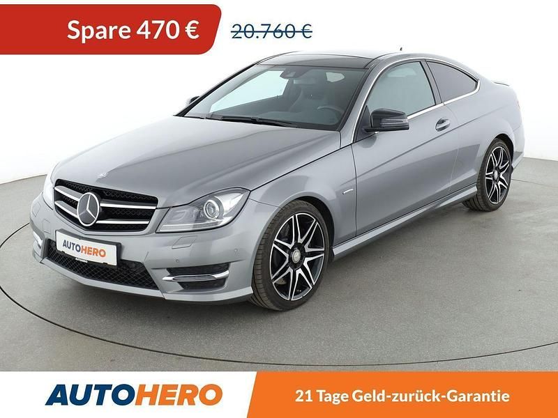 Grau Gebraucht 2014 Mercedes C250 Coupé | 20.290 € (Superpreis) - Bild 1/3