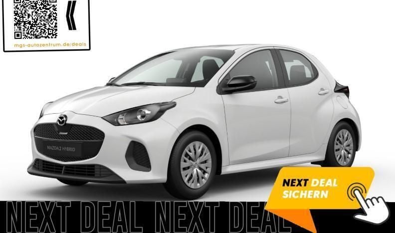 Weiss Neu 2025 Mazda 2 Prime-Line | 21.390 € (Guter Preis) - Bild 1/2