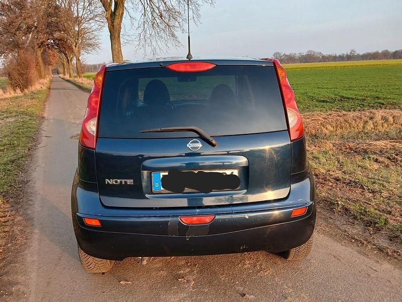 Gebraucht Nissan Note Acenta 88 PS (64 kW) 2008 Blau Kleinwagen