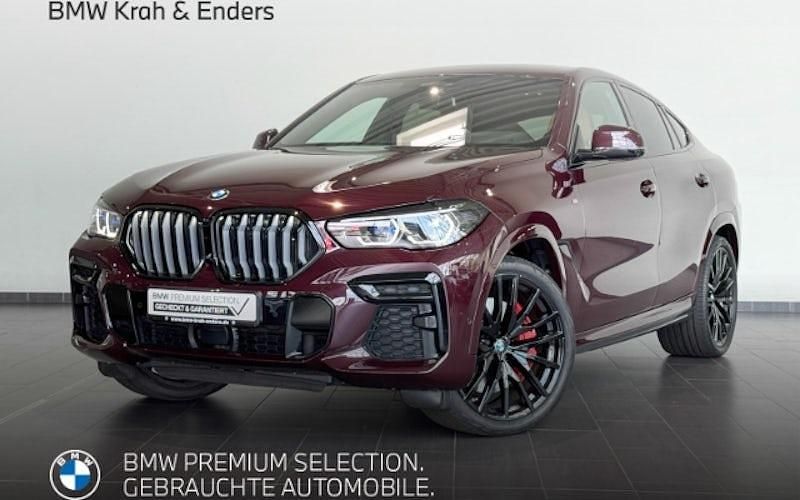 Rot Gebraucht 2022 BMW X6 M50 Sport Line SUV | 64.488 € (Superpreis) - Bild 1/4