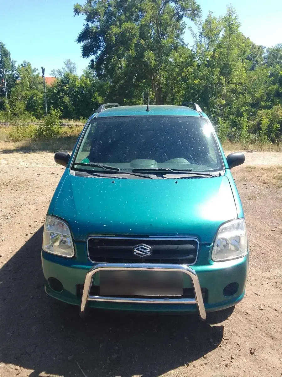 Gebraucht Suzuki Wagon R+ 94 PS (69 kW) 2005 Grün Van / Kleinbus