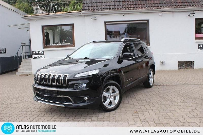 Schwarz Gebraucht 2015 Jeep Cherokee Limited SUV | 13.880 € (Fairer Preis) - Bild 1/4