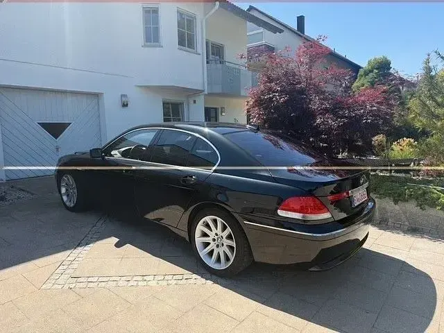 Gebraucht BMW 760 445 PS (327 kW) 2003 Schwarz Limousine
