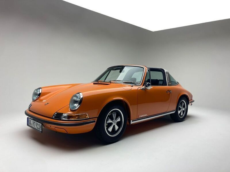 Orange Gebraucht 1970 Porsche 911S Cabrio | 220.000 € - Bild 1/4