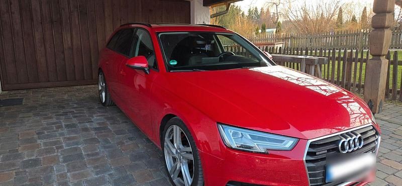 Używany Audi A4 Performance 218 KM (160 kW) 2018 Czerwony Kombi