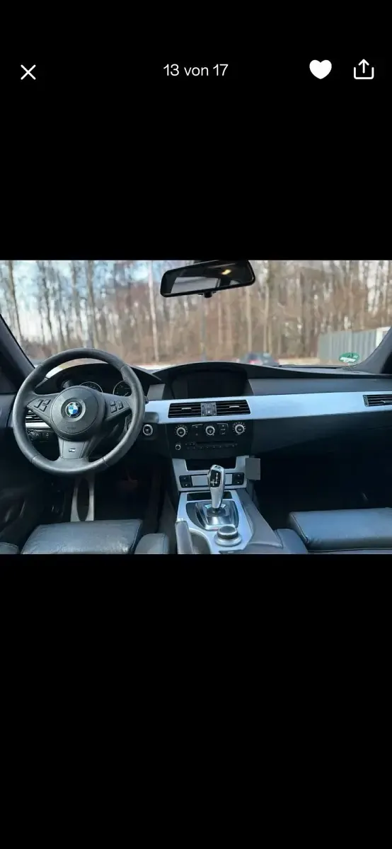 Gebraucht BMW 525 197 PS (144 kW) 2008 Schwarz Kombi