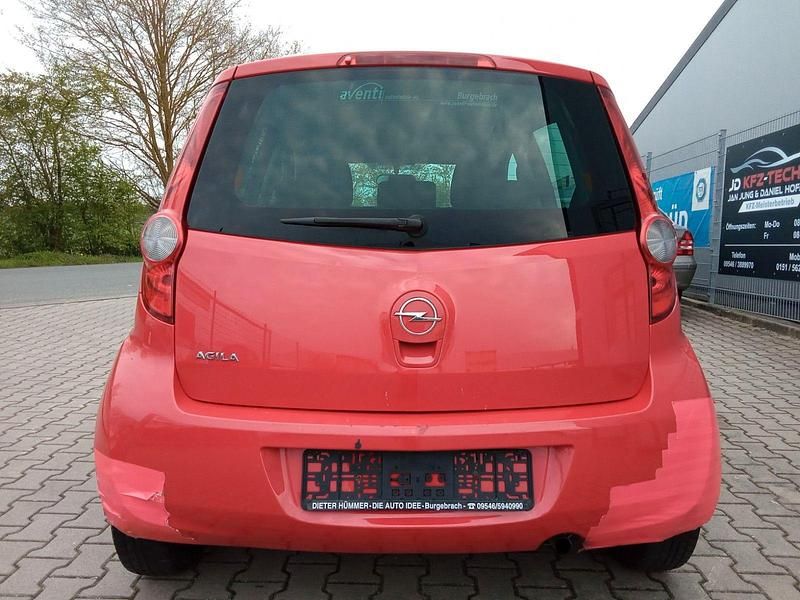 Gebraucht Opel Agila 65 PS (47 kW) 2009 Rot Kleinwagen