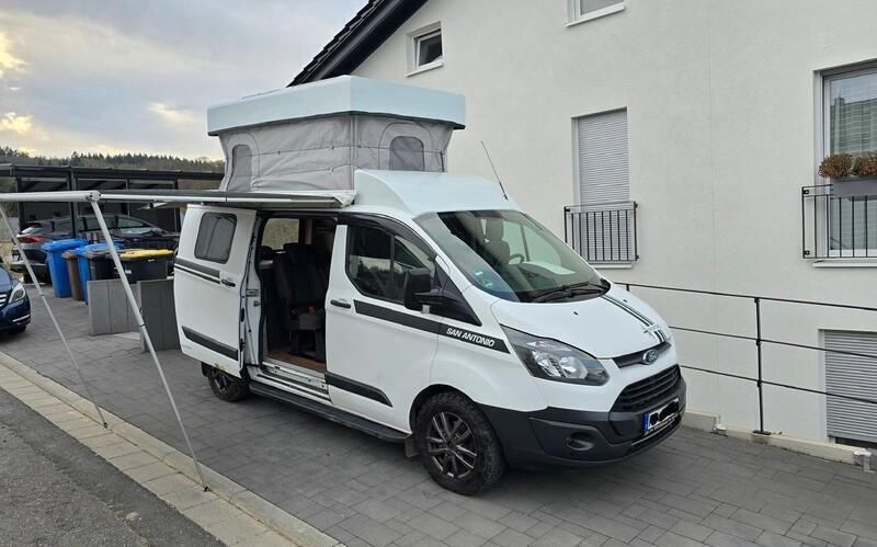 Weiß Gebraucht 2016 Ford Transit Custom Van / Kleinbus | 38.500 € - Bild 1/4