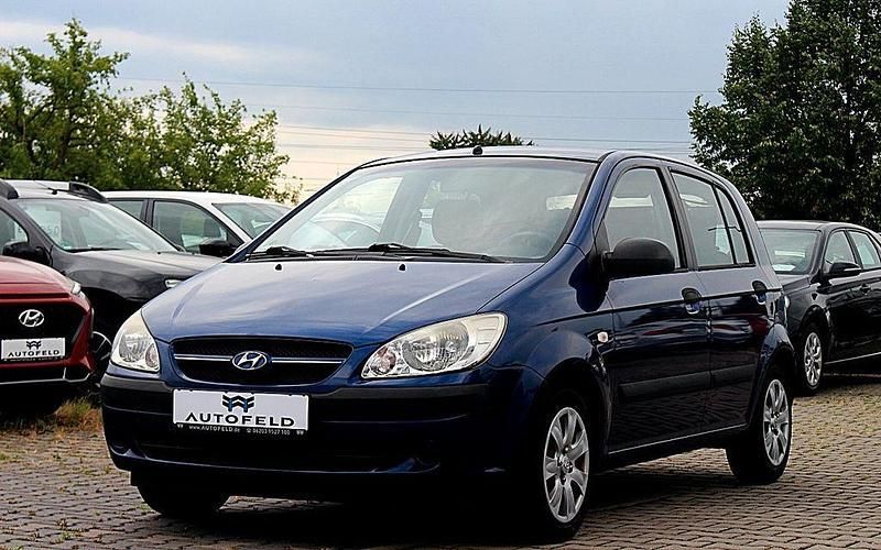 Blau Gebraucht 2007 Hyundai Getz Kleinwagen | 1.950 € (Fairer Preis) - Bild 1/4
