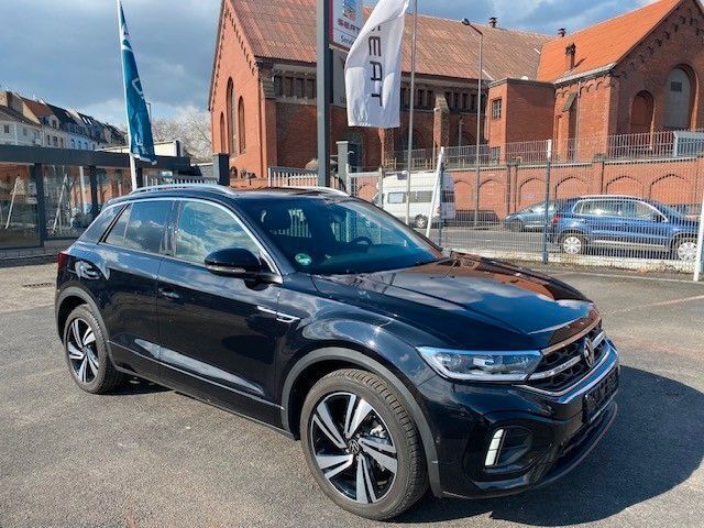 Schwarz Gebraucht 2023 VW T-Roc R-line SUV | 29.900 € (Fairer Preis) - Bild 1/4