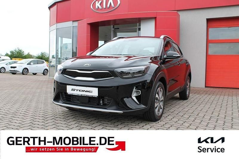 Gebraucht Kia Stonic Vision 101 PS (74 kW) 2021 Auroraschwarz metallic (metallic) SUV