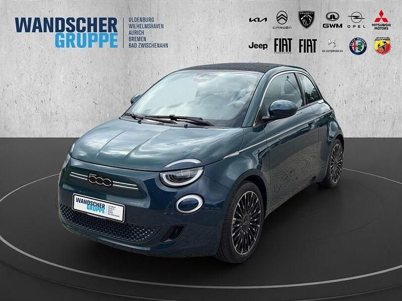 Grünbeige Gebraucht 2023 Fiat 500e Cabrio | 22.990 € (Fairer Preis) - Bild 1/2