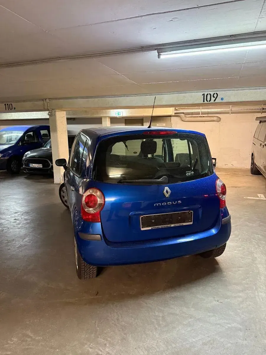 Gebraucht Renault Modus Initiale 111 PS (81 kW) 2007 Blau Van / Kleinbus