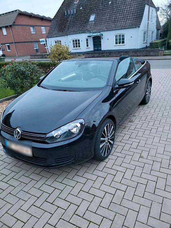 Gebraucht VW Golf Cabriolet 105 PS (77 kW) 2013 Schwarz Cabrio
