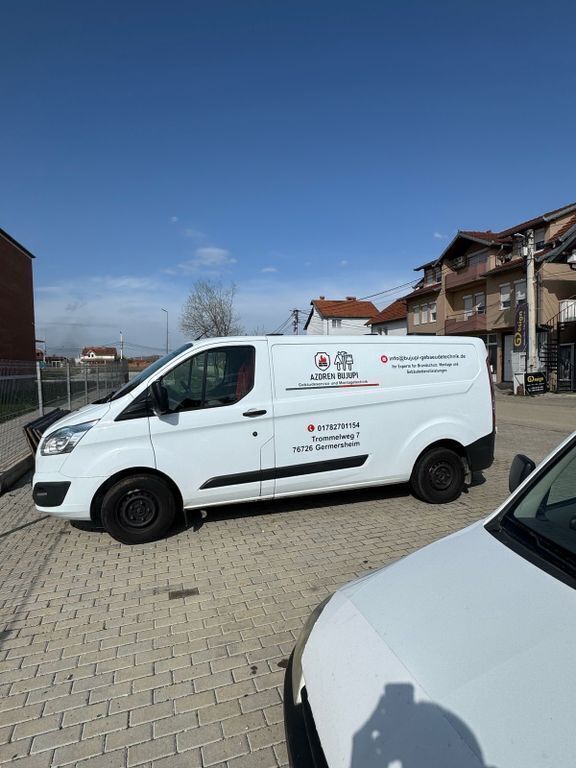 Weiß Gebraucht 2015 Ford Transit Custom Van / Kleinbus | 7.500 € (Superpreis) - Bild 1/4
