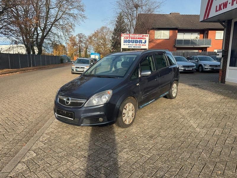 Gebraucht Opel Zafira Edition 120 PS (88 kW) 2007 Blau Van / Kleinbus