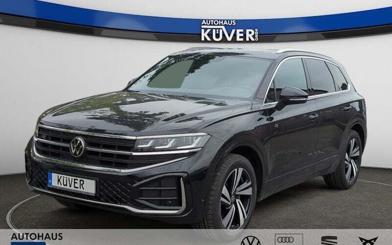Schwarz Gebraucht 2024 VW Touareg R-line SUV | 69.850 € (Guter Preis) - Bild 1/4