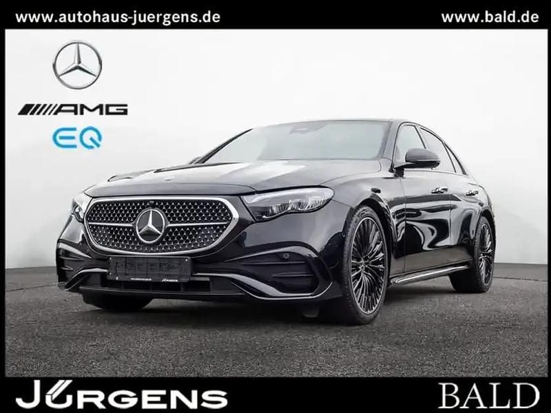 Gebraucht Mercedes E220 AMG 197 PS (144 kW) 2024 Schwarz obsidianschwarz metallic Limousine