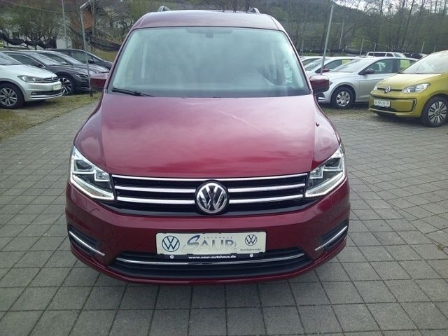 Gebraucht VW Caddy Highline 131 PS (96 kW) 2019 Rot Van / Kleinbus
