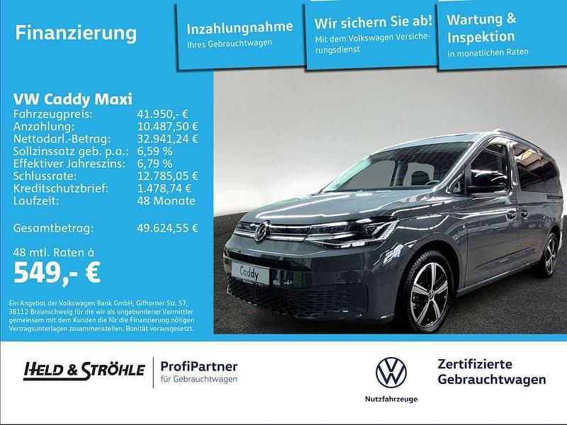 Gebraucht VW Caddy Life 114 PS (83 kW) 2026 Pure grey Van / Kleinbus