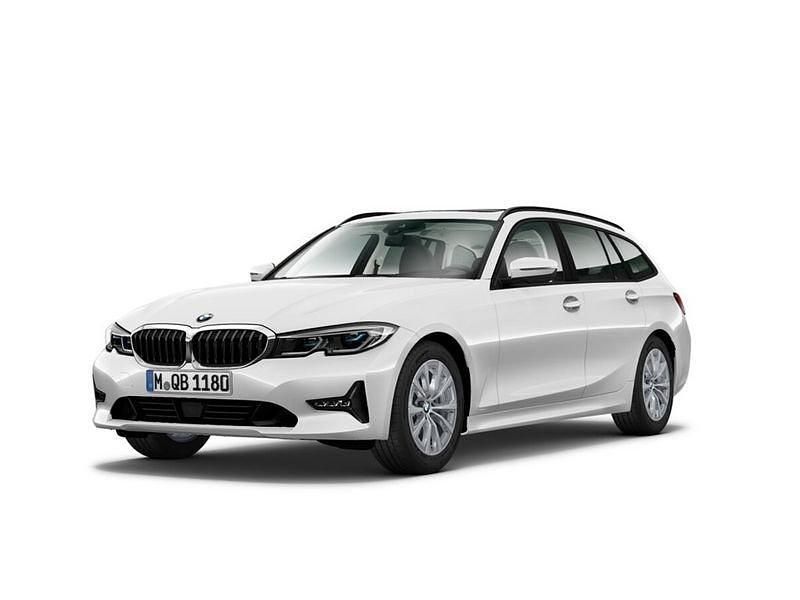 Weiss Gebraucht 2021 BMW 318 Advantage Kombi | 24.998 € (Etwas zu teuer) - Bild 1/4