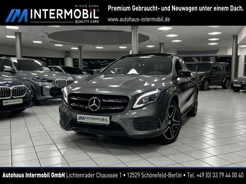 Grau Gebraucht 2017 Mercedes GLA250 AMG SUV | 23.880 € (Fairer Preis) - Bild 1/4