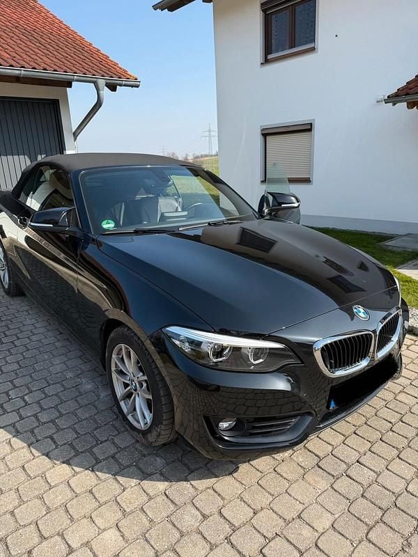 Gebraucht BMW 218 136 PS (100 kW) 2018 Schwarz Cabrio