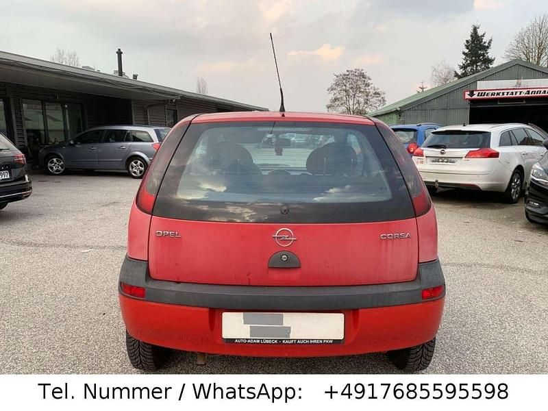 Gebraucht Opel Corsa Comfort 58 PS (42 kW) 2002 Rot Kleinwagen