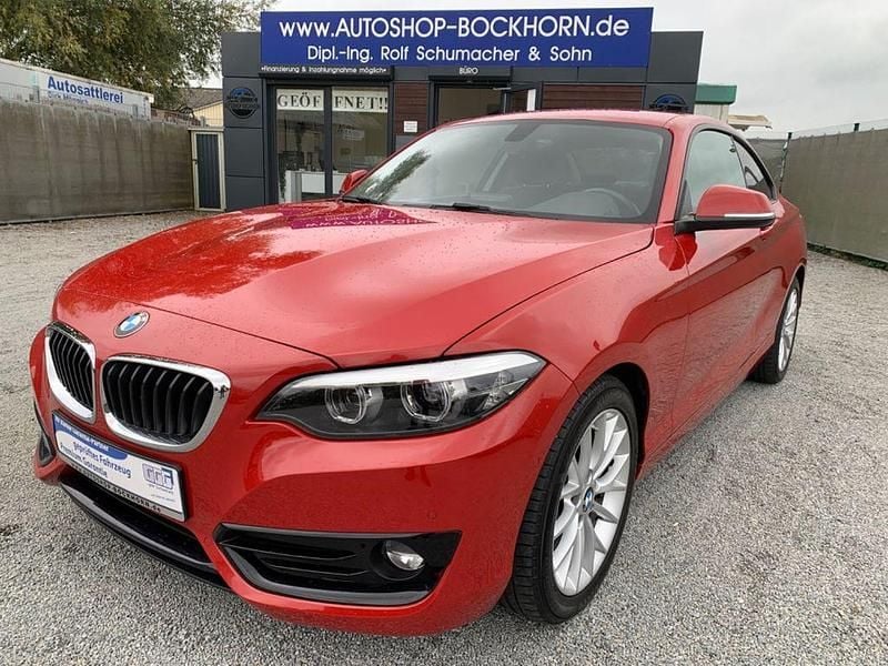 Gebraucht BMW 218 Sport Line 150 PS (110 kW) 2017 Rot Coupé