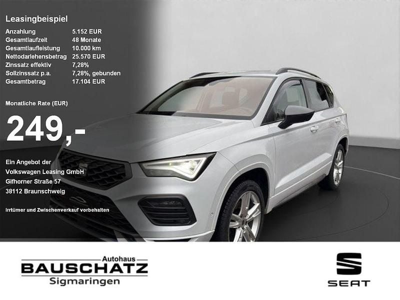 Gebraucht Seat Ateca FR 150 PS (110 kW) 2022 Nevada weiss SUV