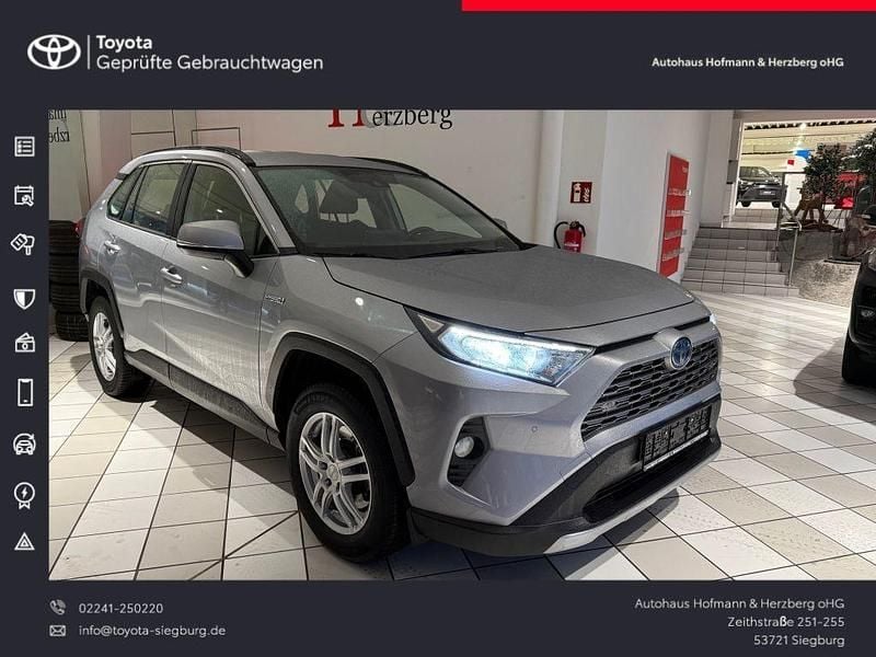 Gebraucht Toyota RAV4 Hybrid Business Edition 218 PS (160 kW) 2019 Silber SUV