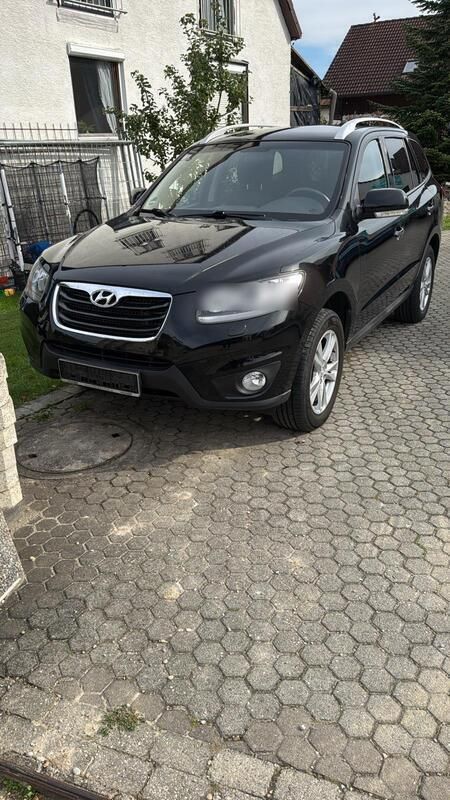 Schwarz Gebraucht 2011 Hyundai Santa Fe SUV | 7.600 € (Fairer Preis) - Bild 1/4