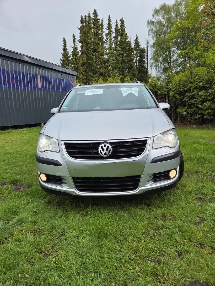 Gebraucht VW Touran Cross 170 PS (125 kW) 2008 Silber Van / Kleinbus