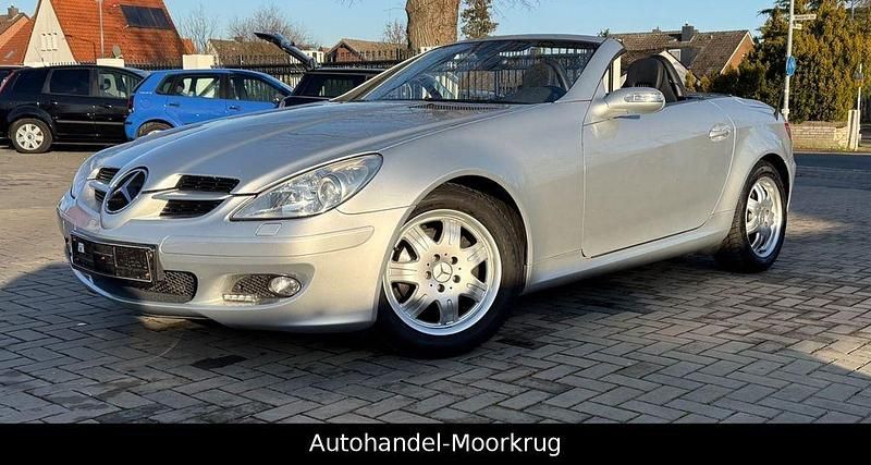 Silber Gebraucht 2004 Mercedes SLK200 Cabrio | 6.500 € (Superpreis) - Bild 1/4