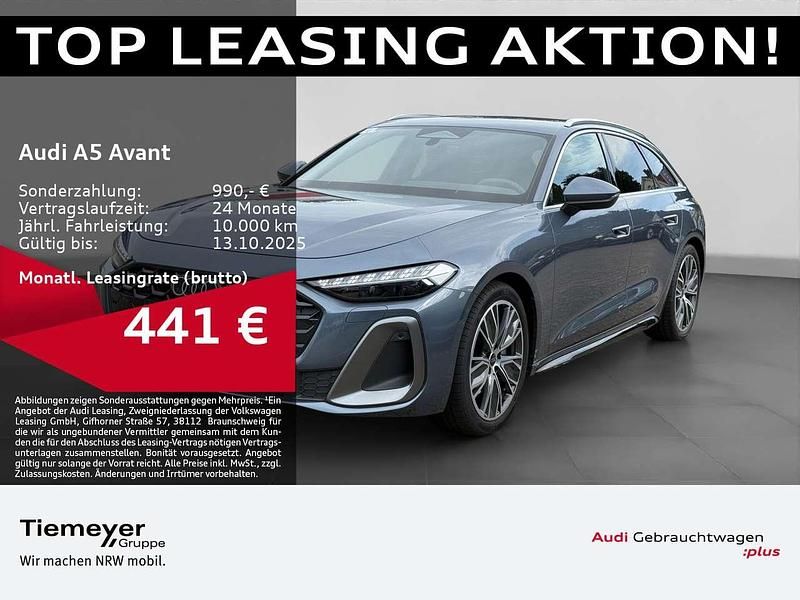 Blau Neu 2024 Audi A5 S-Line Coupé | 49.980 € (Superpreis) - Bild 1/4