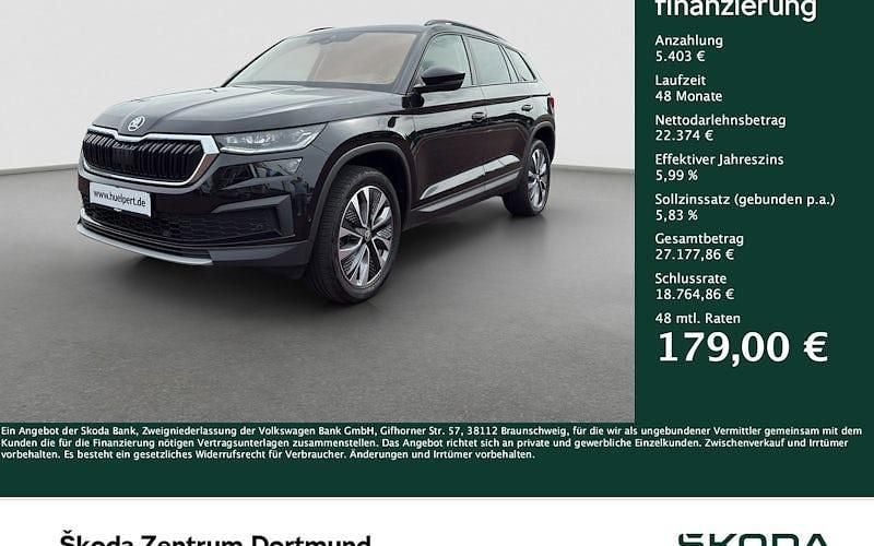 Gebraucht Skoda Kodiaq Tour 200 PS (147 kW) 2022 Schwarz SUV