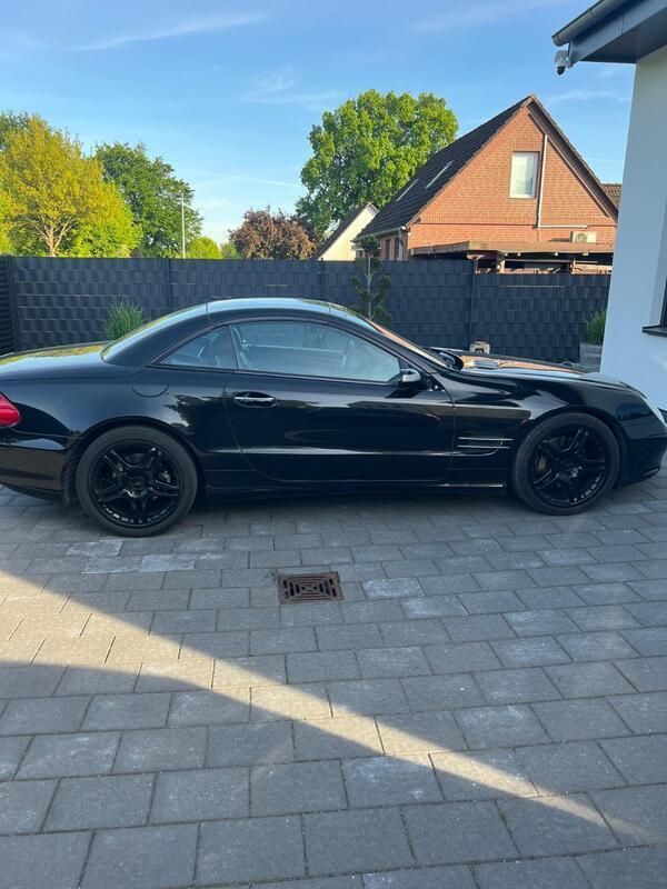 Schwarz Gebraucht 2004 Mercedes SL500 Cabrio | 15.950 € (Fairer Preis) - Bild 1/4