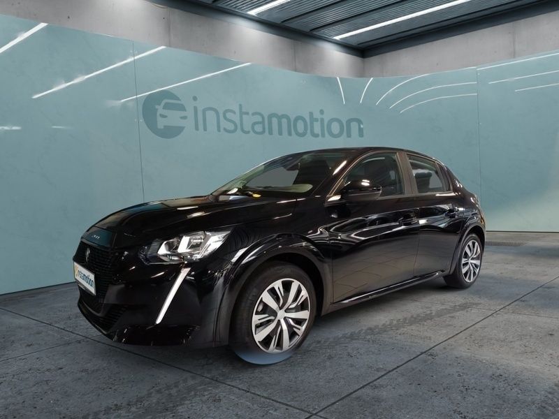 Schwarz Gebraucht 2022 Peugeot e-208 Active Kleinwagen | 16.480 € (Fairer Preis) - Bild 1/4
