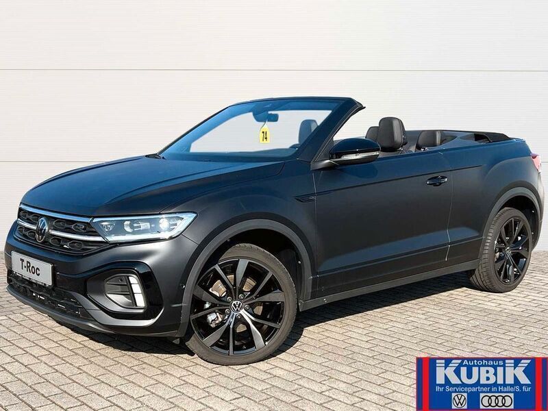 Gebraucht VW T-Roc Cabriolet R-line Edition 150 PS (110 kW) 2024 Deep black matt Cabrio