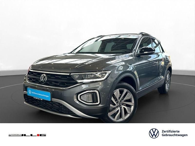 Indiumgrau Gebraucht 2024 VW T-Roc Goal SUV | 31.980 € (Superpreis) - Bild 1/4