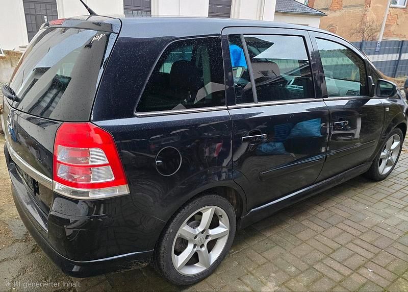 Gebraucht Opel Zafira 2010 Schwarz Van / Kleinbus