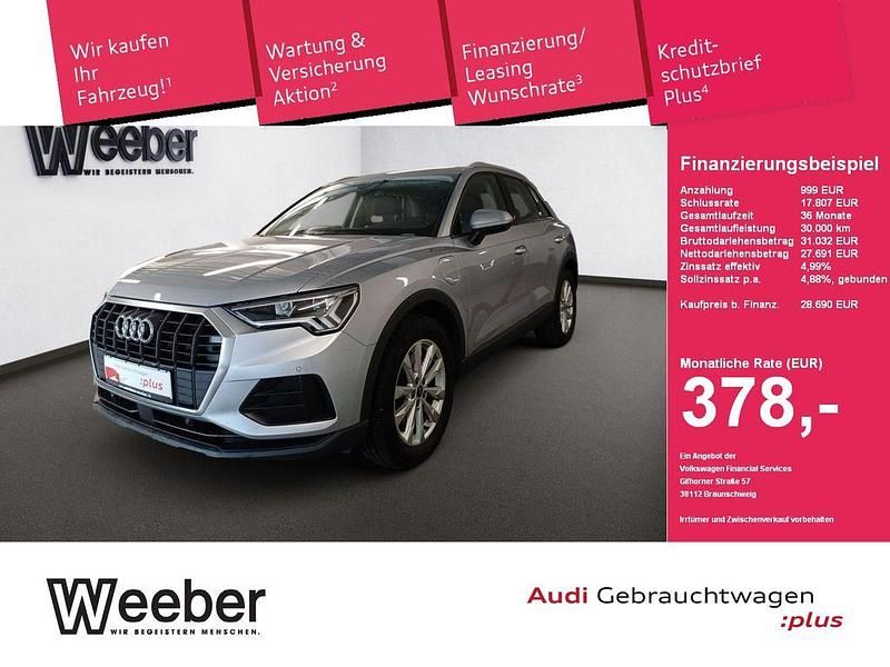 Florettsilber (metallic) Gebraucht 2022 Audi Q3 Sport SUV | 28.690 € (Fairer Preis) - Bild 1/4