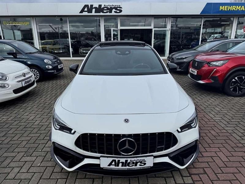 Gebraucht Mercedes CLA45 AMG AMG 421 PS (309 kW) 2023 Polarweiß uni Coupé