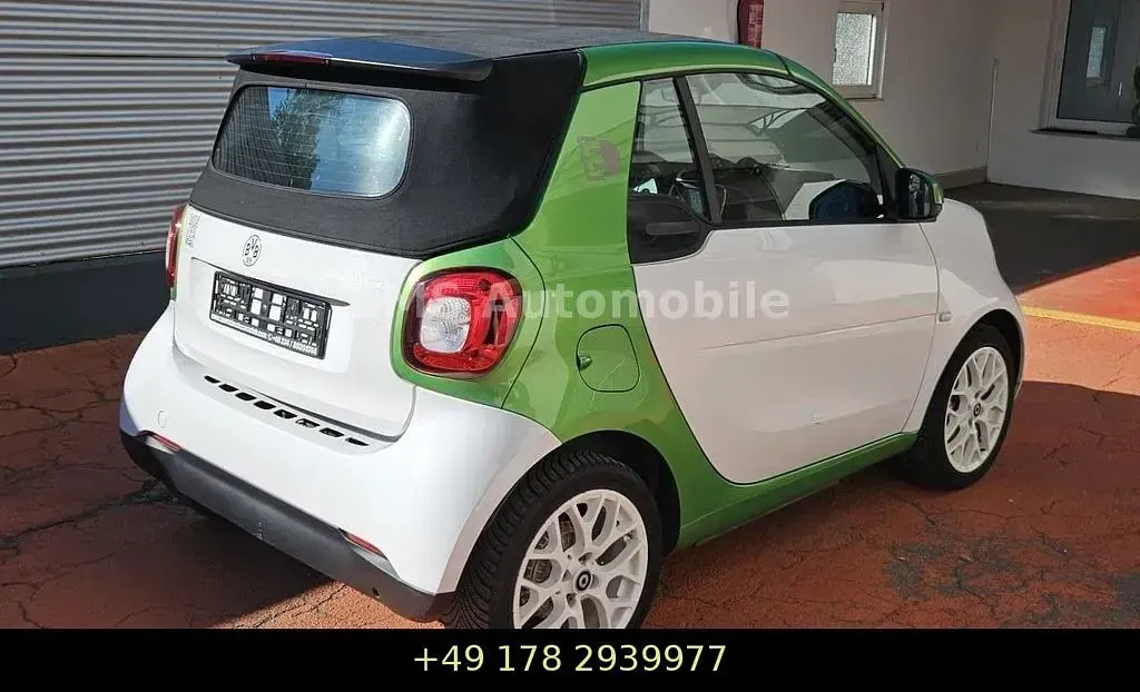 Occasion Smart ForTwo Cabrio 60 kW (82 ch) 2017 Vert Cabriolet